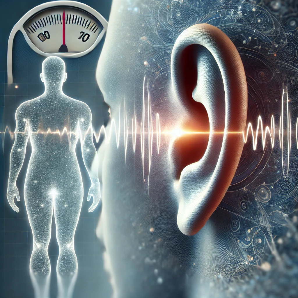 does weight gain and loss physically affect hearing